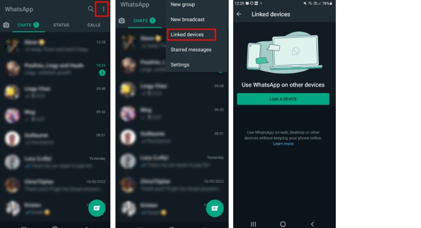 How to use WhatsApp Web for Android