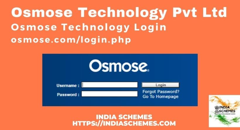 Osmose technology login id and password reset 